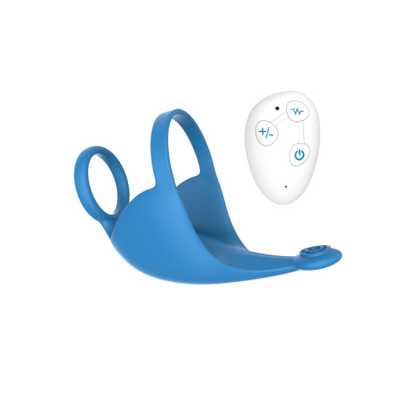Vibrateur / Masseur de testicule télécommandé, USB waterproof 